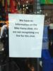 The absent-minded Nike Store