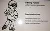 Danny's new business card