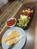 Carrie's spread (nice cheese idea, Carrie)