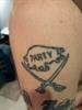 Kevin's hockey tattoo
